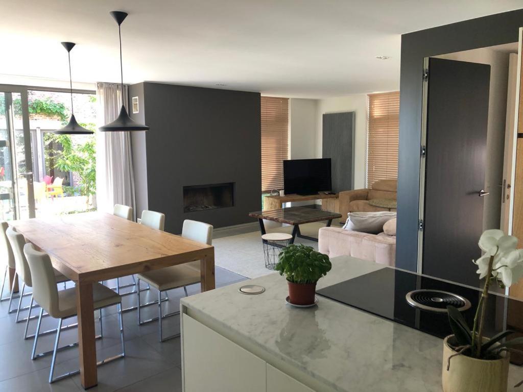 Landelijke Villa Met Zwembad En Gezellige Openhaard Zemst Exterior foto