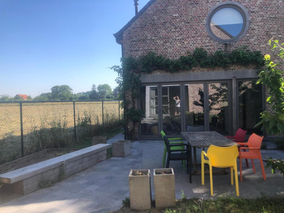 Landelijke Villa Met Zwembad En Gezellige Openhaard Zemst Exterior foto