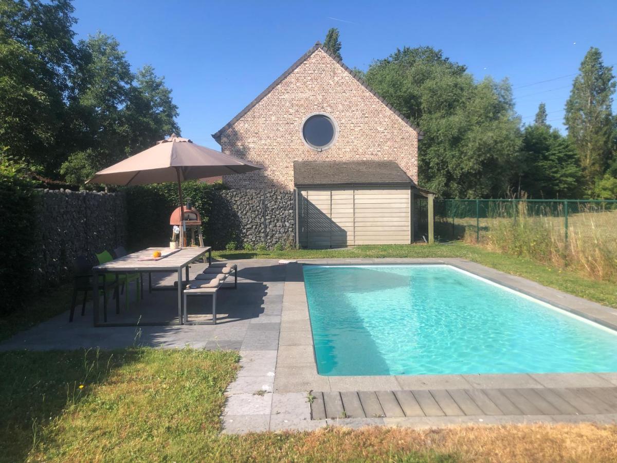 Landelijke Villa Met Zwembad En Gezellige Openhaard Zemst Exterior foto